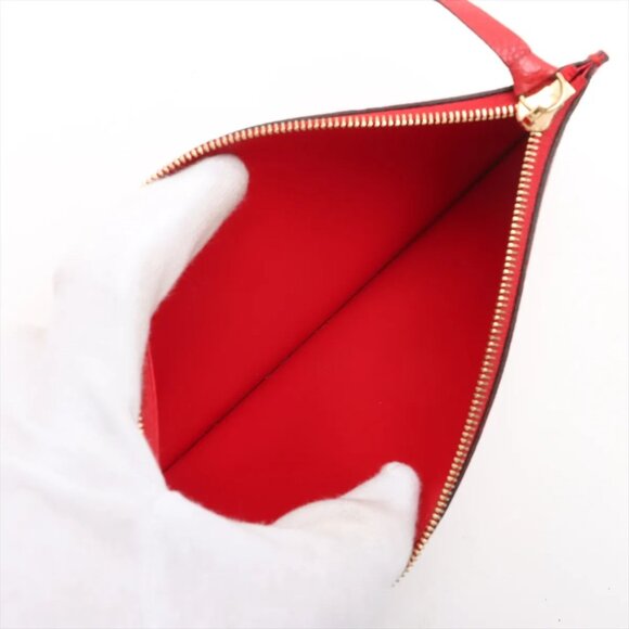 Louis Vuitton monogram empreinte Pochette Félicie M63700 SP1168 Red - Picture 8 of 14